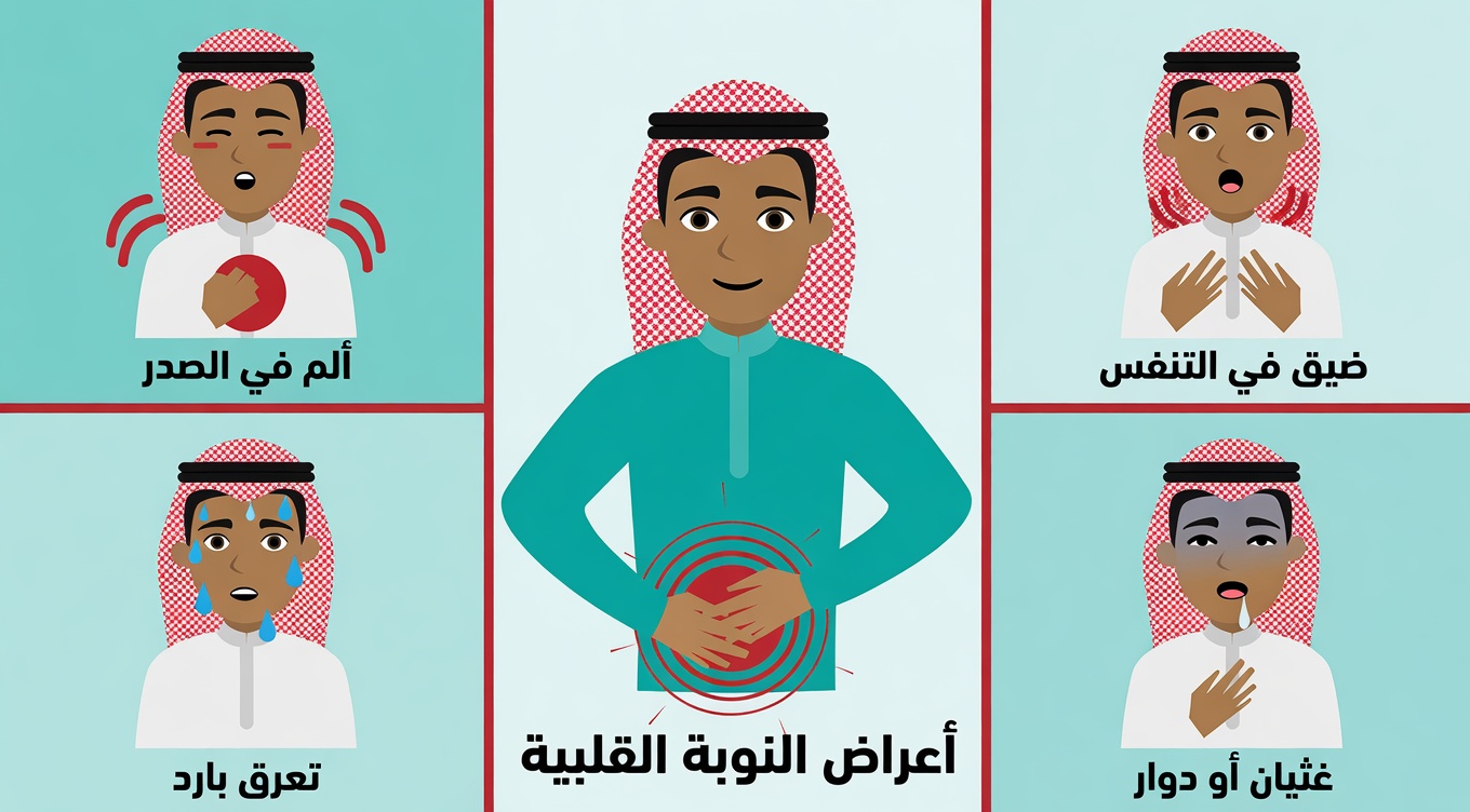 أعراض النوبة القلبية بعد سن الستين (غالبًا ما تتجاهلها يوميًا) | أعراض النوبة القلبية بعد سن الستين