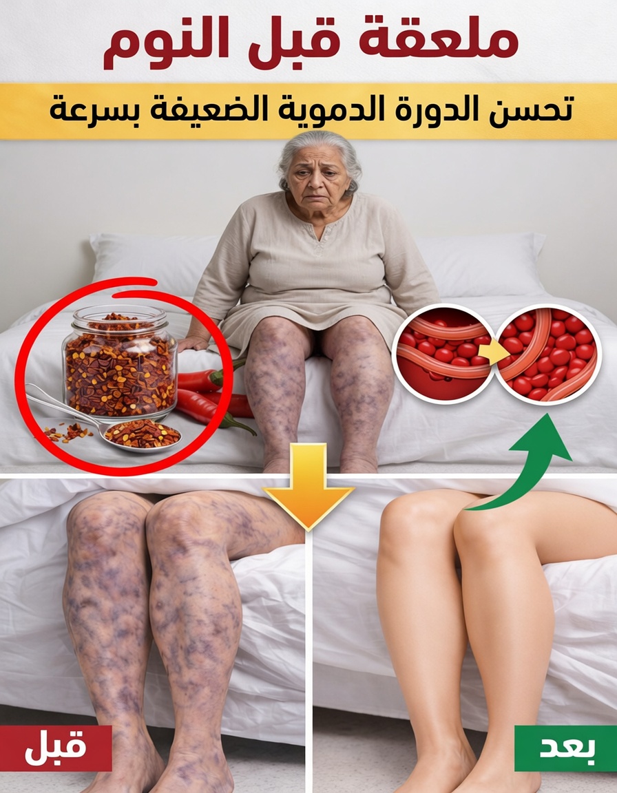 استيقظ بساقين أخفّ: 6 أطعمة مسائية قد تدعم الدورة الدموية (بالإضافة إلى اختبار بسيط لمدة 3 ليالٍ)