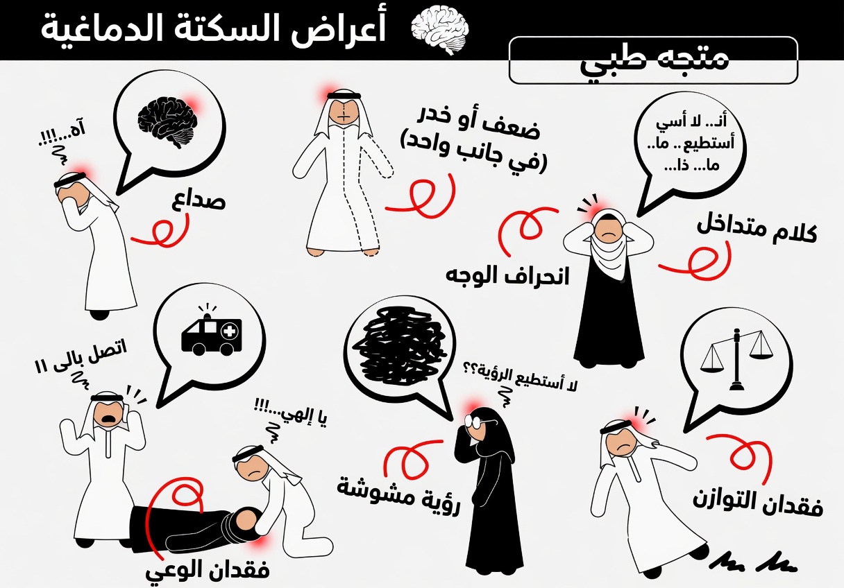 قبل شهر من السكتة الدماغية، يحذّرك جسمك: 10 علامات لا تتجاهلها