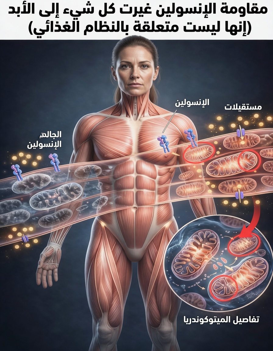 مقاومة الإنسولين تغيّرت إلى الأبد (الأمر ليس متعلقًا بالنظام الغذائي)
