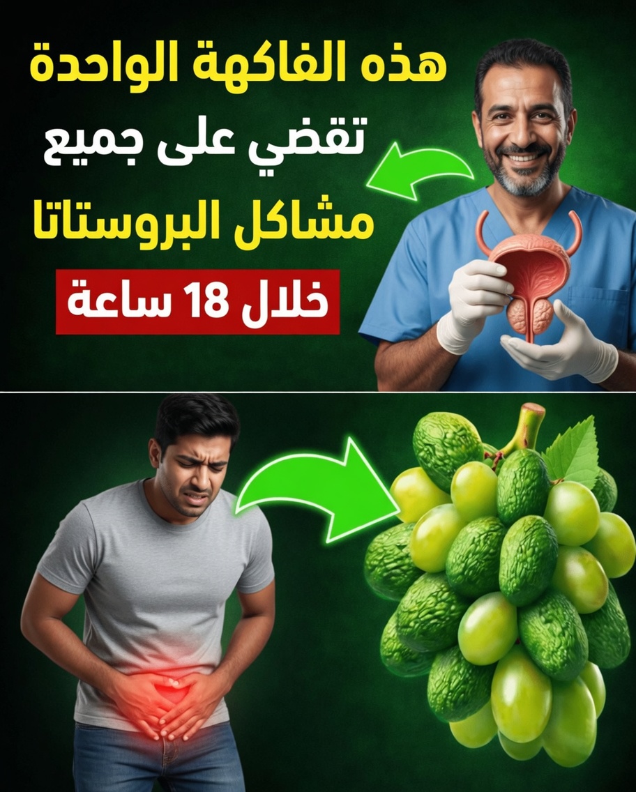 الفاكهة القوية التي تُصغّر البروستاتا – ما لا يخبرك به أحد!