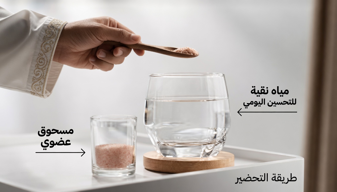 شرب الماء المالح قبل النوم: العادة الليلية التي يتبعها كثيرون فوق سن الخمسين للحصول على مفاصل أخف ونوم أفضل