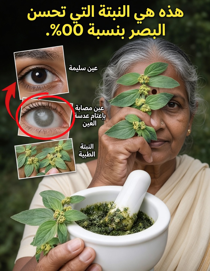 لا تتجاهل هذه الحشائش الشائعة: استكشاف الدور التقليدي للعَشَّار كبير الأوراق في دعم راحة العين
