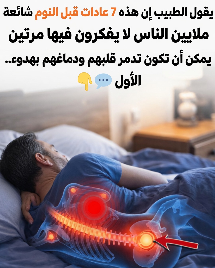 الخطأ القاتل أثناء النوم الذي قد يسبب نوبة قلبية وسكتة دماغية خلال الليل!