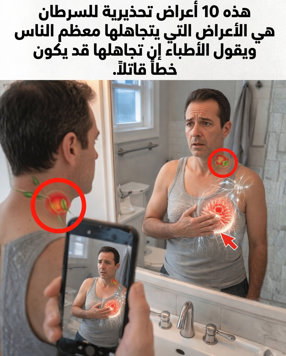 10 أعراض تحذيرية للسرطان: الأعراض التي يتجاهلها معظم الناس ويقول الأطباء إن ذلك قد يكون خطأً قاتلًا