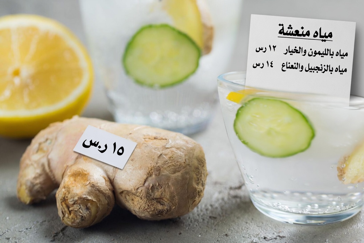 ماذا يحدث لجسمك عندما تشرب ماء ديتوكس بالخيار والليمون والزنجبيل لمدة 14 يومًا؟
