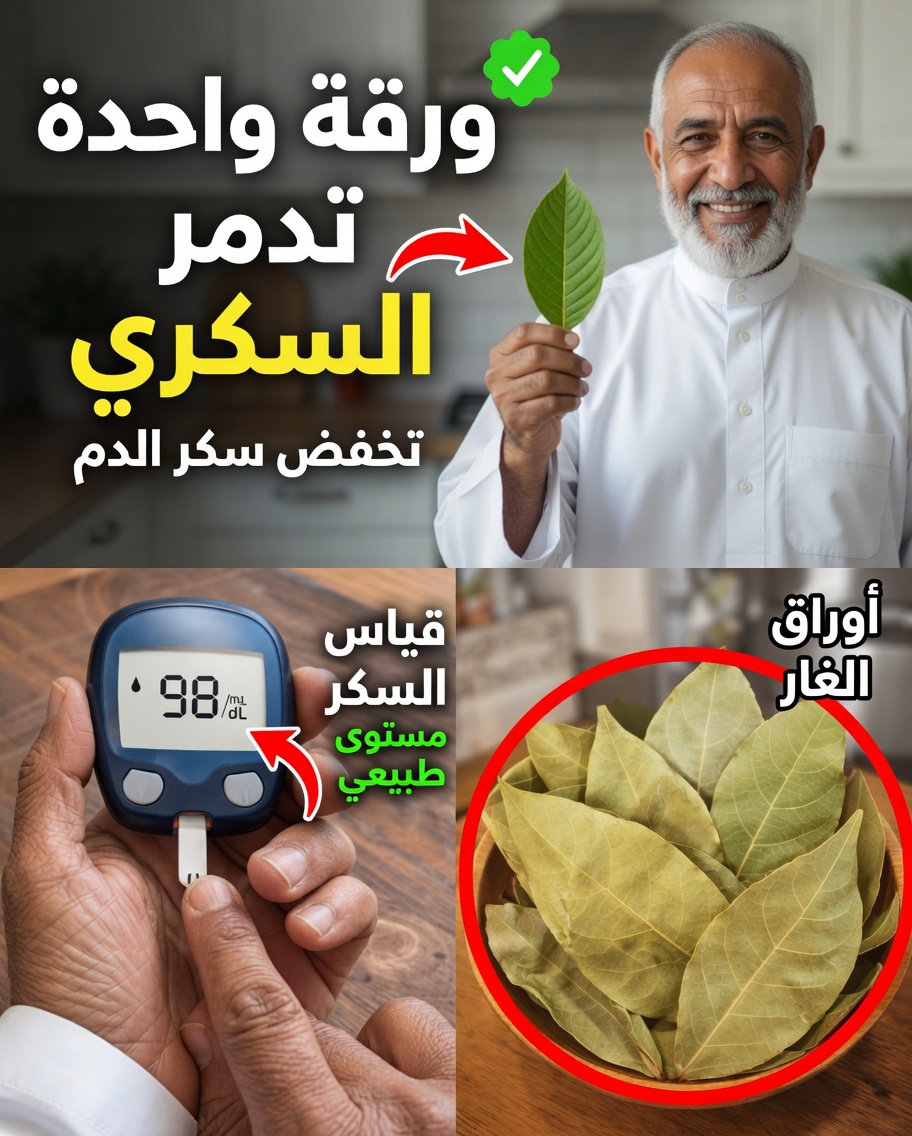 3 أوراق بسيطة تدعم استقرار سكر الدم، وتساعد على فقدان الدهون، وتُنقّي الشرايين: القوة الطبيعية الخفية التي تحتاجها