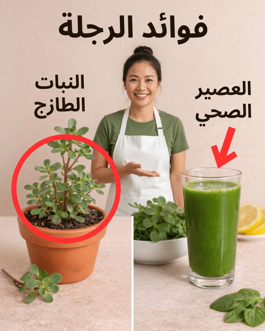 الرجلة: نبات غني بالعناصر الغذائية ذو فوائد عديدة