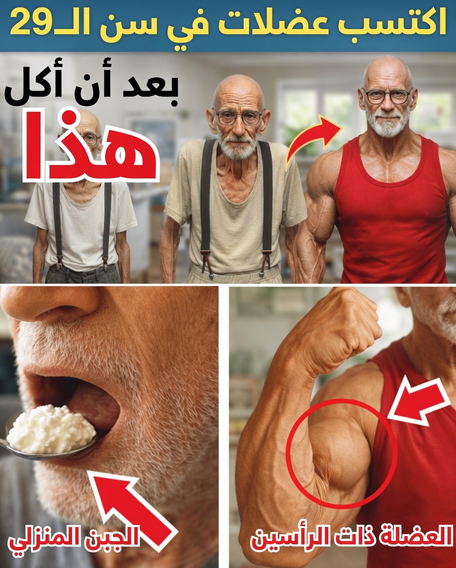 وداعًا لفقدان العضلات: 7 أطعمة أساسية تهزم الساركوبينيا وتساعدك على البقاء قويًا بعد سن الستين