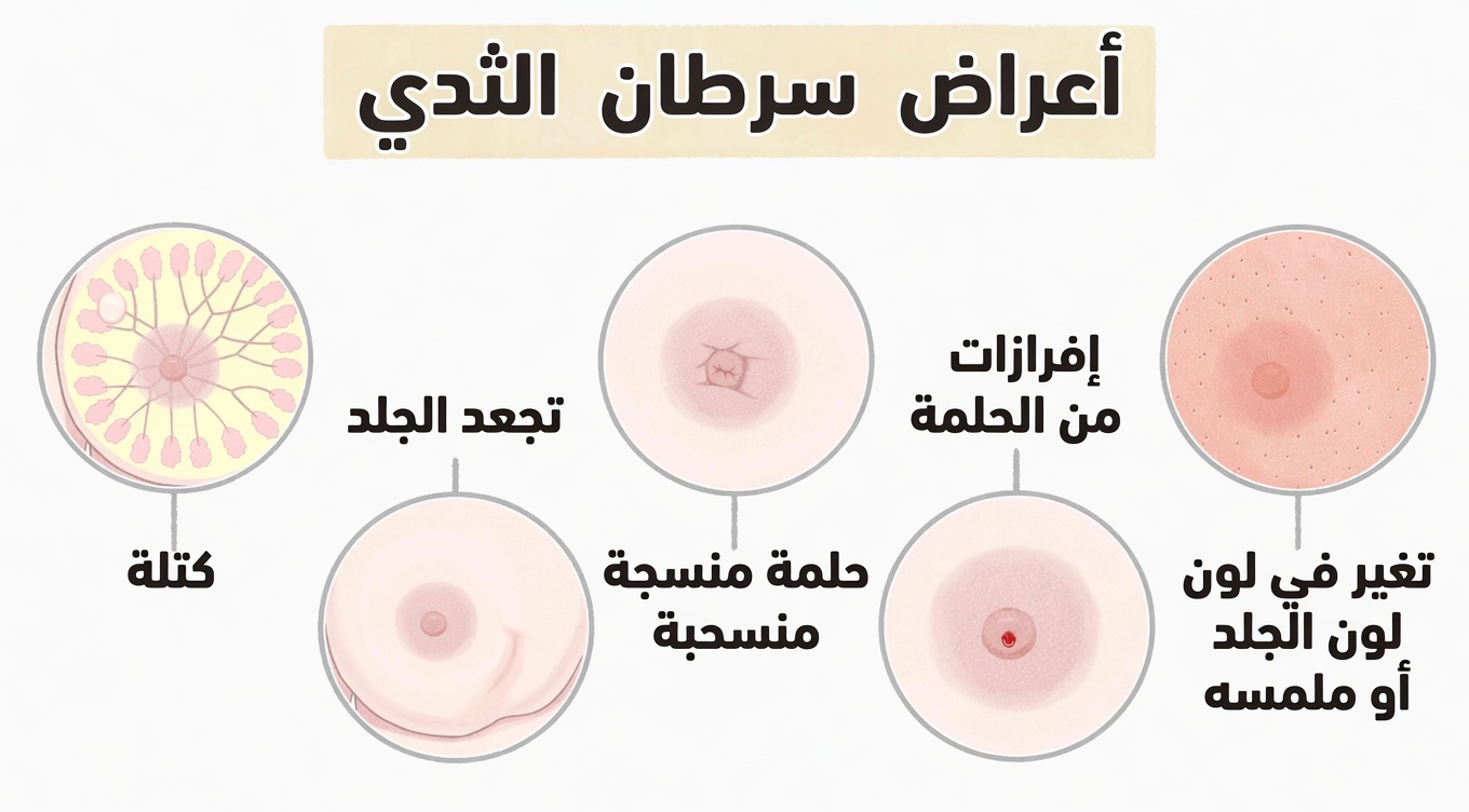 10 علامات تحذيرية لسرطان الثدي: الكشف المبكر قد ينقذ حياتك