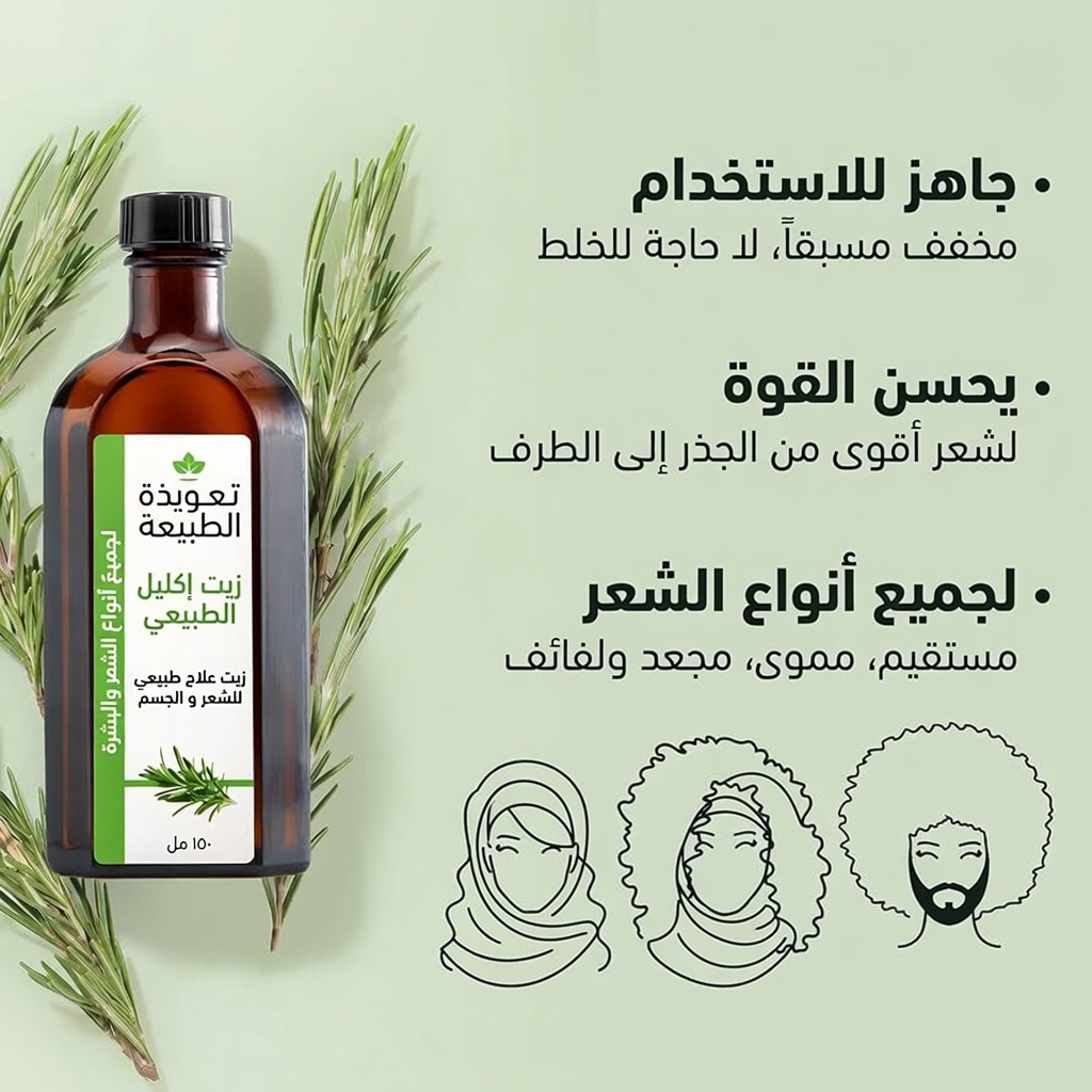 سر الشعر الأكثر كثافة—لماذا قد يكون إكليل الجبل هو الحل