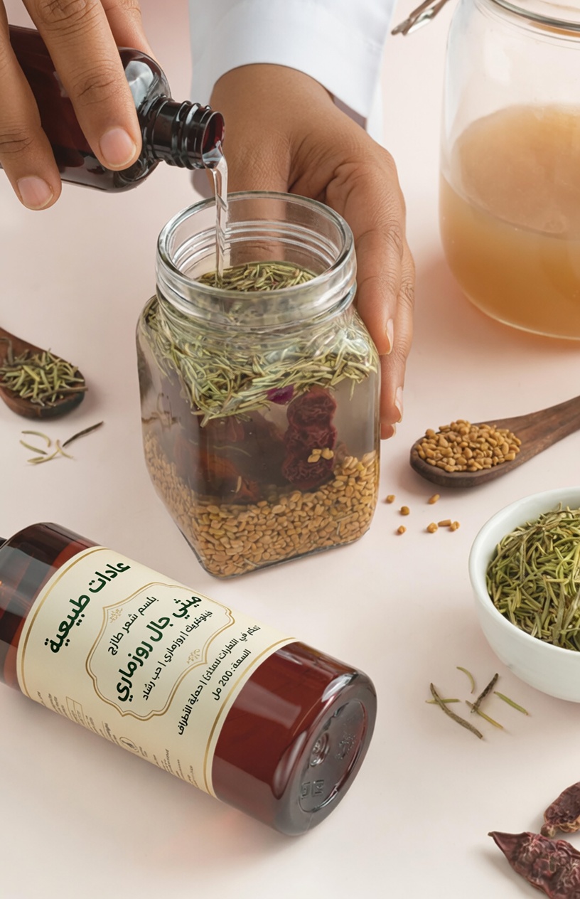 سر الشعر الأكثر كثافة—لماذا قد يكون إكليل الجبل هو الحل