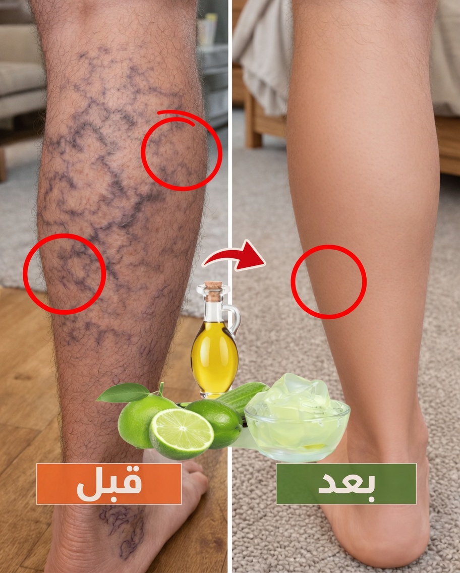 قلق بشأن بروز أوردة الساق بعد سن الخمسين؟ اكتشف هذه العادة البسيطة في المطبخ