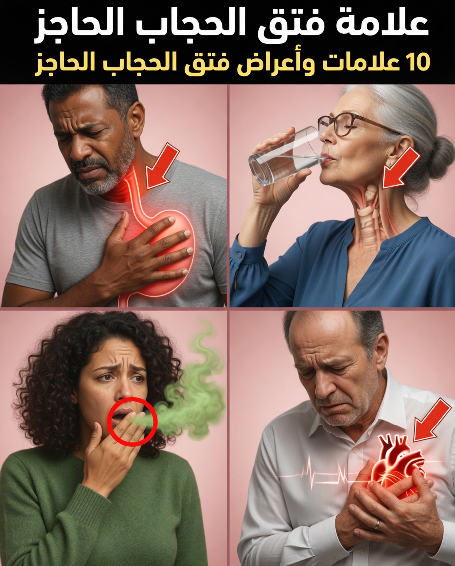 10 علامات مفاجئة للفتق الحجابي قد تكون تتجاهلها – ولماذا قد يغيّر التعرف عليها مبكرًا حياتك