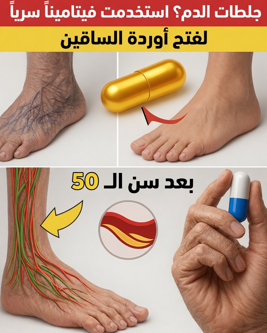 قد يدعم هذا الفيتامين تدفّق الدم ويقلّل مخاطر الجلطات في أرجل كبار السن – معلومات أساسية!