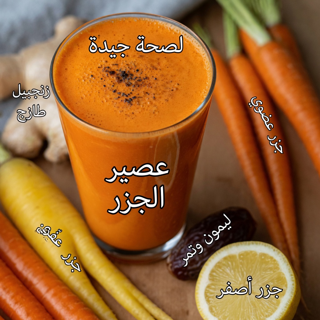 عصير الزنجبيل والليمون والجزر لصحة العينين: طقس صباحي من 3 مكونات ينقذ آلاف العيون (ستتمنى لو بدأت بالأمس)