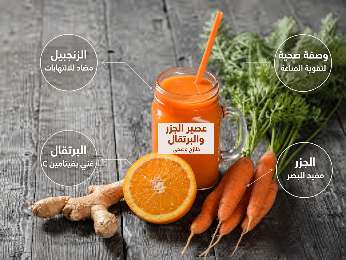 عصير الزنجبيل والليمون والجزر لصحة العينين: طقس صباحي من 3 مكونات ينقذ آلاف العيون (ستتمنى لو بدأت بالأمس)