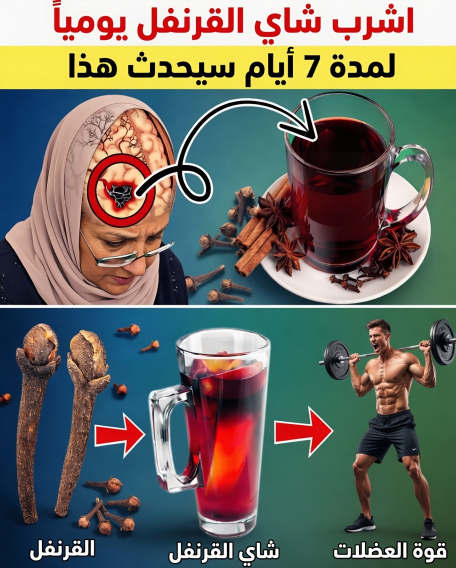 اشرب كوبًا واحدًا من شاي القرنفل يوميًا لمدة 7 أيام: ما تُظهره العلوم فعليًا عن تخفيف الألم، وسكر الدم، والهضم، والدورة الدموية، والمزيد (التحول الواقعي – وليس المعجزة بين ليلة وضحاها)