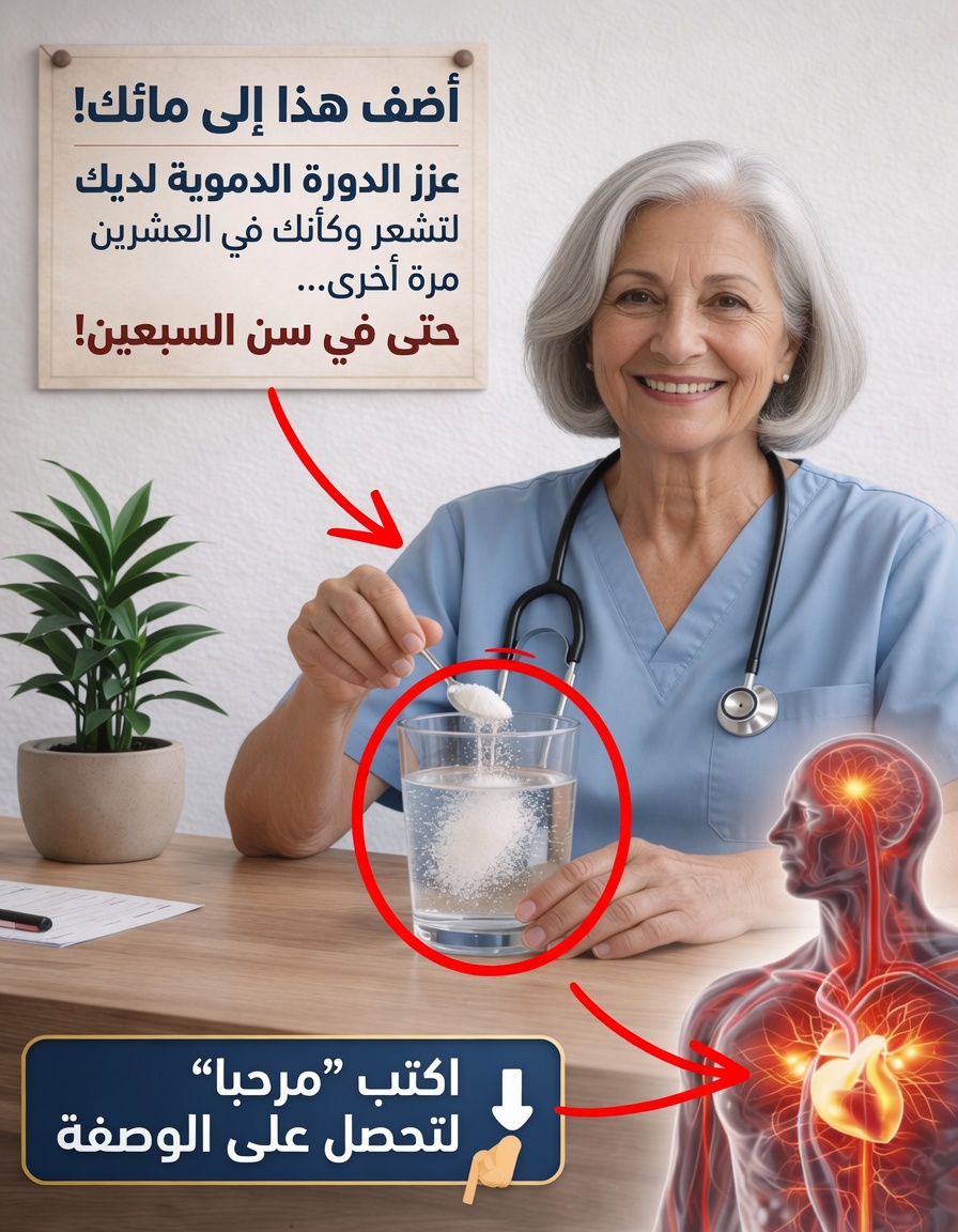 كبار السن: طرق بسيطة لتحسين ترطيب الجسم يوميًا بالمغنيسيوم لتحسين الدورة الدموية