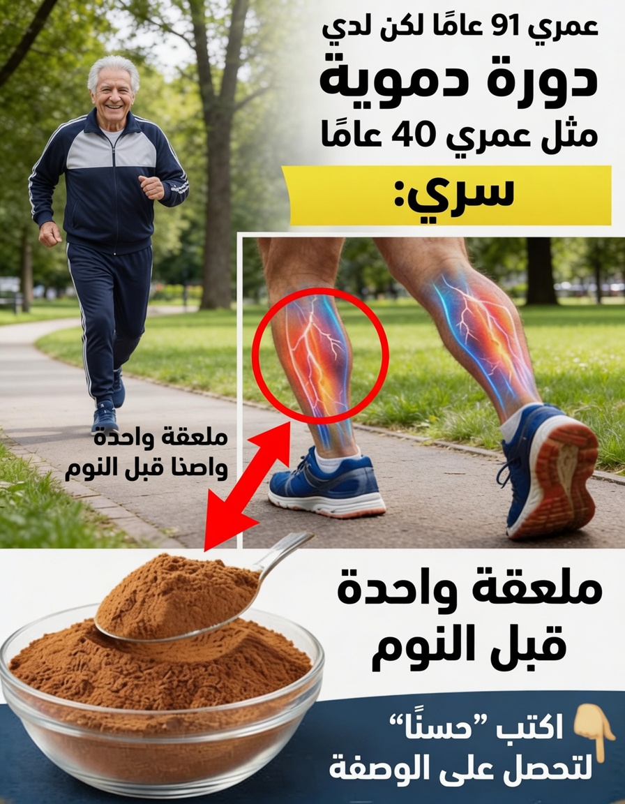 اللقمة الليلية التي قد تساعد على تنشيط الدورة الدموية