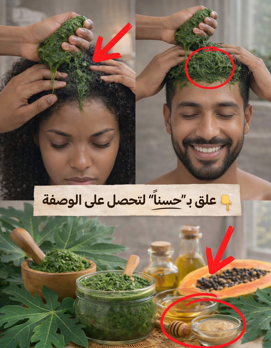أوراق البابايا لنمو الشعر: كيف يمكن لهذا الغسول العشبي التقليدي أن يساعد في تقوية الجذور وتحسين اللمعان