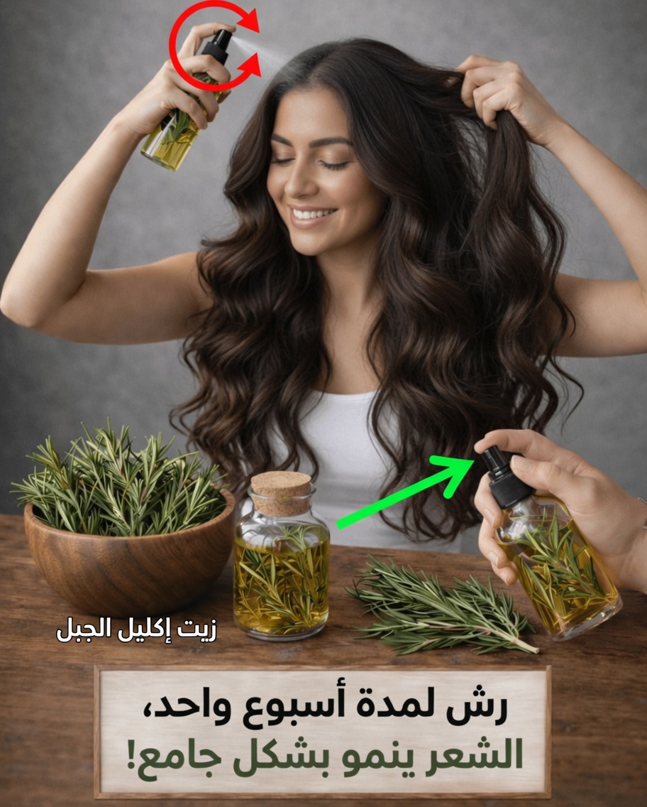 ماء إكليل الجبل للشعر: الطقس البسيط الذي قد يغيّر مرآتك