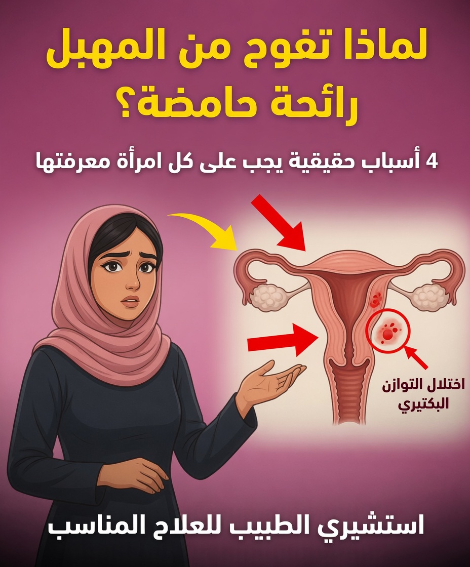 لماذا تكون رائحة المَهبل حامضة؟ 4 أسباب حقيقية يجب على كل امرأة معرفتها