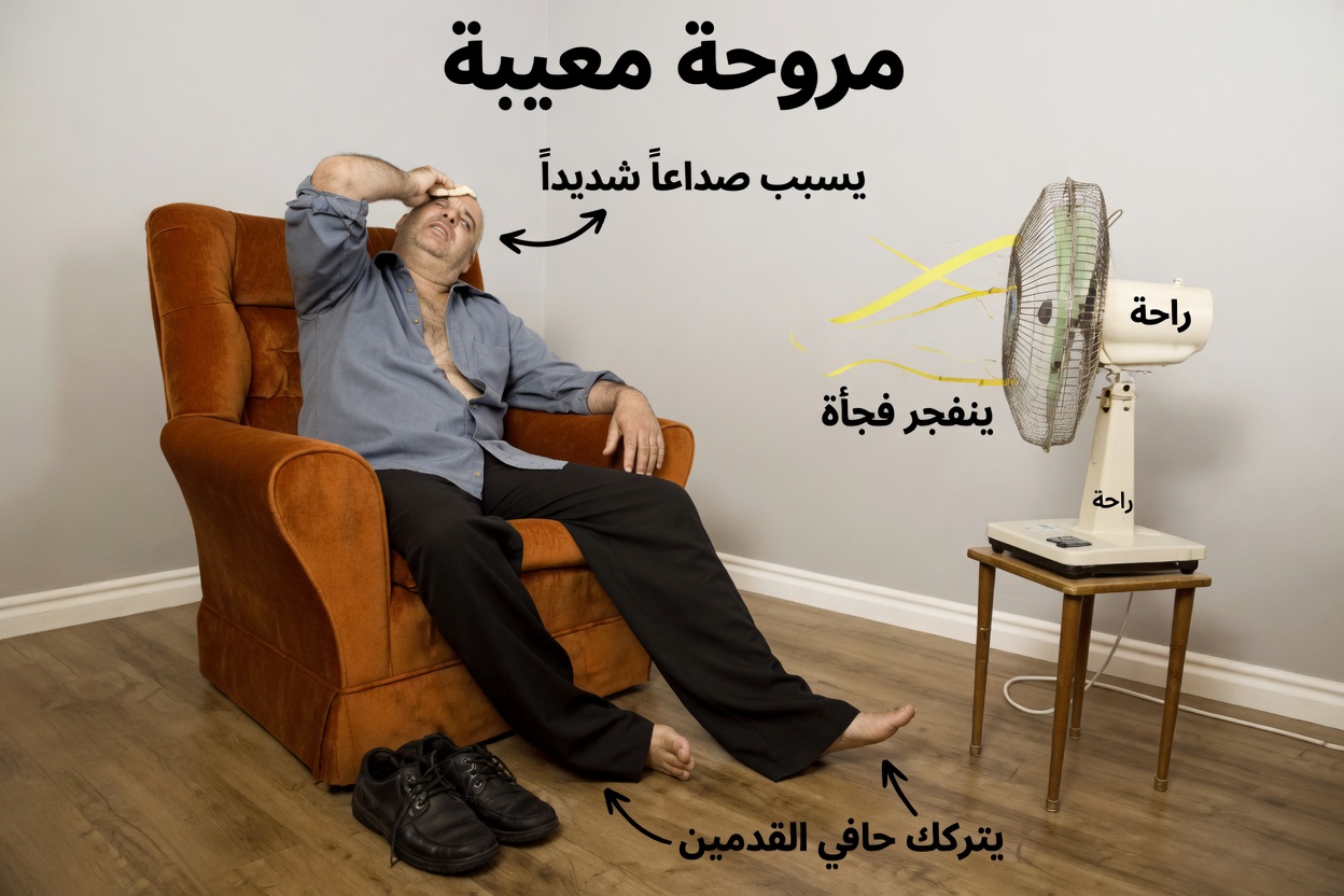 اكتشف لماذا قد لا تكون النوم مع تشغيل المروحة ليلًا أفضل فكرة لصحتك