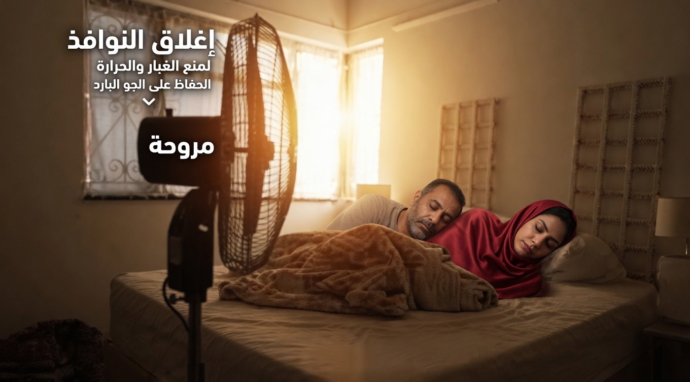 اكتشف لماذا قد لا تكون النوم مع تشغيل المروحة ليلًا أفضل فكرة لصحتك