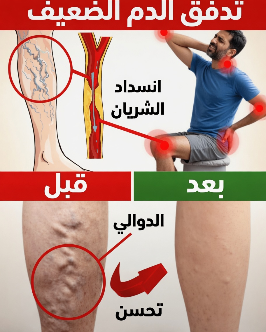 5 أسباب خفية لضعف الدورة الدموية