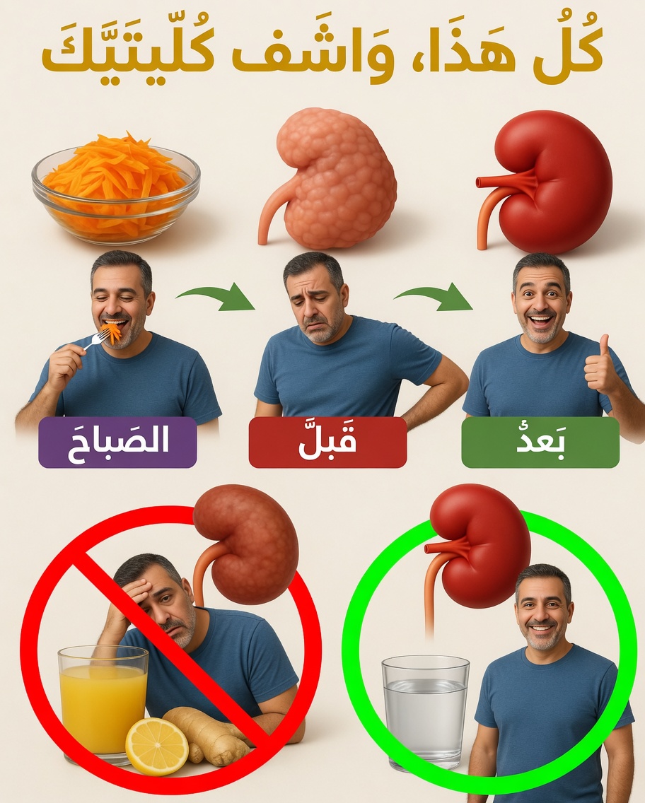 مشروب صباحي لإحياء كليتيك بسرعة