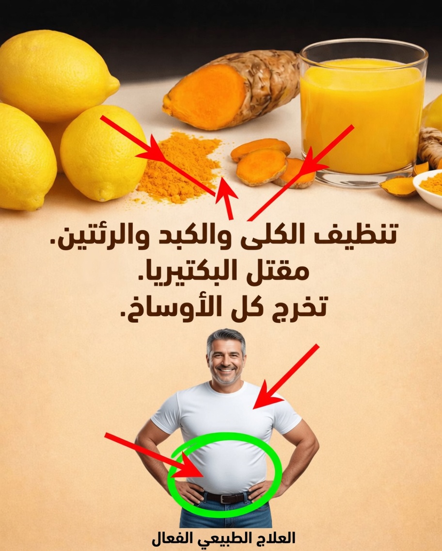 أنعش كليتيك وكبدك ورئتيك طبيعيًا: قوة الكركم وعصير الليمون