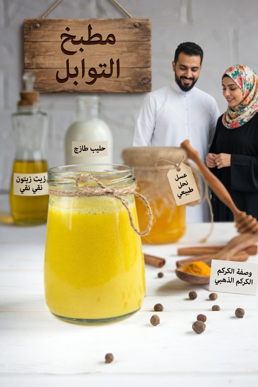 تركيبة طبيعية من الكركم والعسل لدعم صحة المفاصل وتقليل الالتهاب وتعزيز المناعة