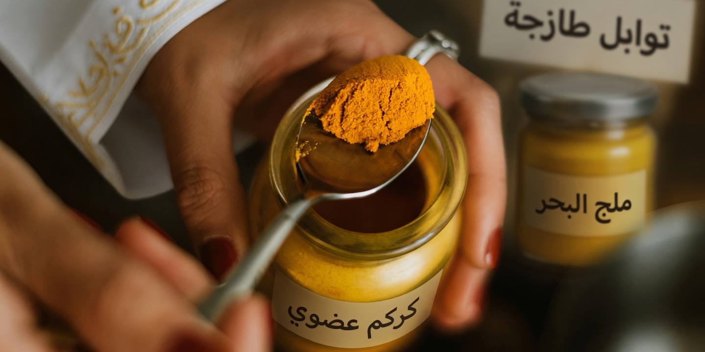 تركيبة طبيعية من الكركم والعسل لدعم صحة المفاصل وتقليل الالتهاب وتعزيز المناعة
