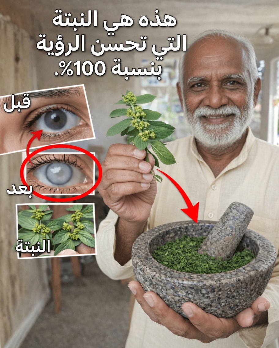 نبات الفربيون هيرتا يحسن البصر طبيعيًا — شاهد الفرق