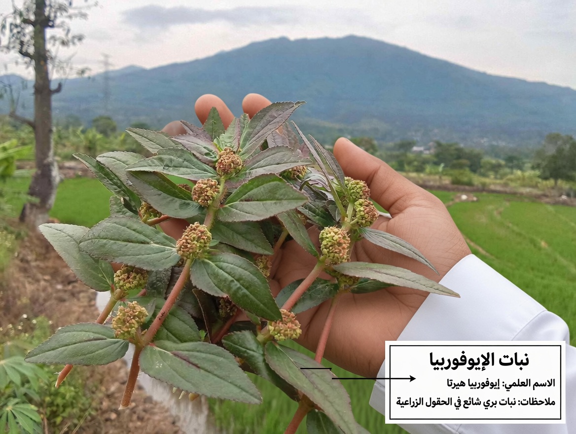 نبات الفربيون هيرتا يحسن البصر طبيعيًا — شاهد الفرق