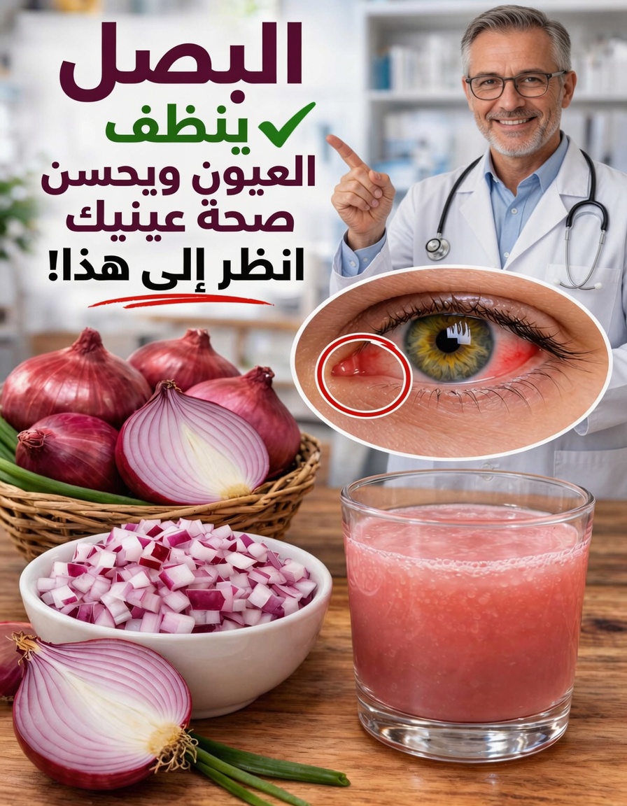 البصل: حليف مفاجئ لصحة عينيك