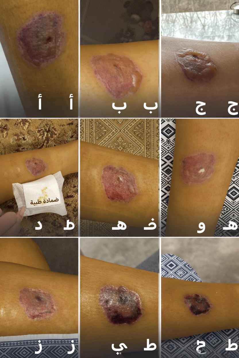 قرحة مؤلمة ذات مركز داكن على ربلة الساق: إنذار جلدي لا ينبغي تجاهله