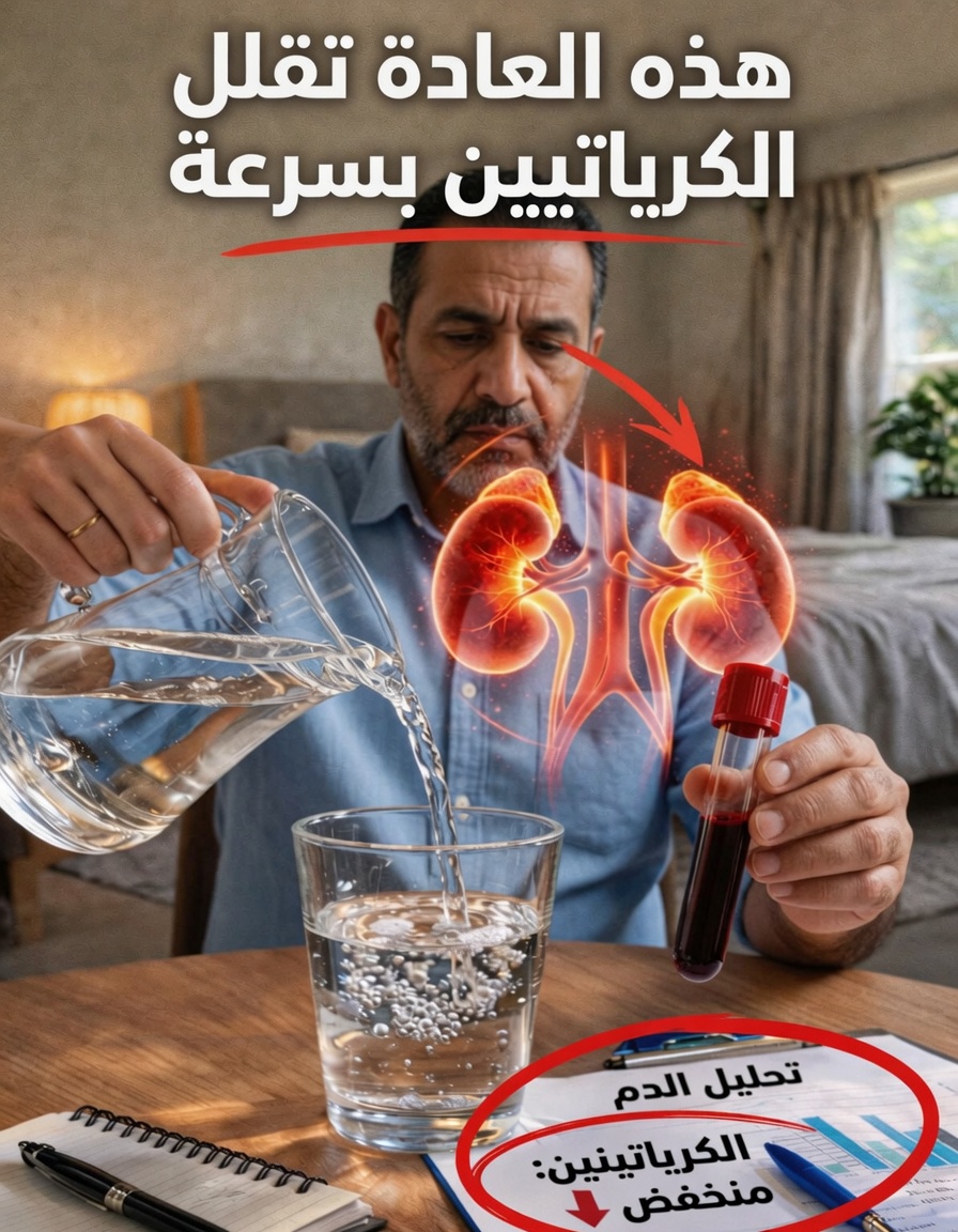 هل يمكن أن تساعد هذه العادة اليومية البسيطة في الحفاظ على الكرياتينين ضمن نطاق صحي؟