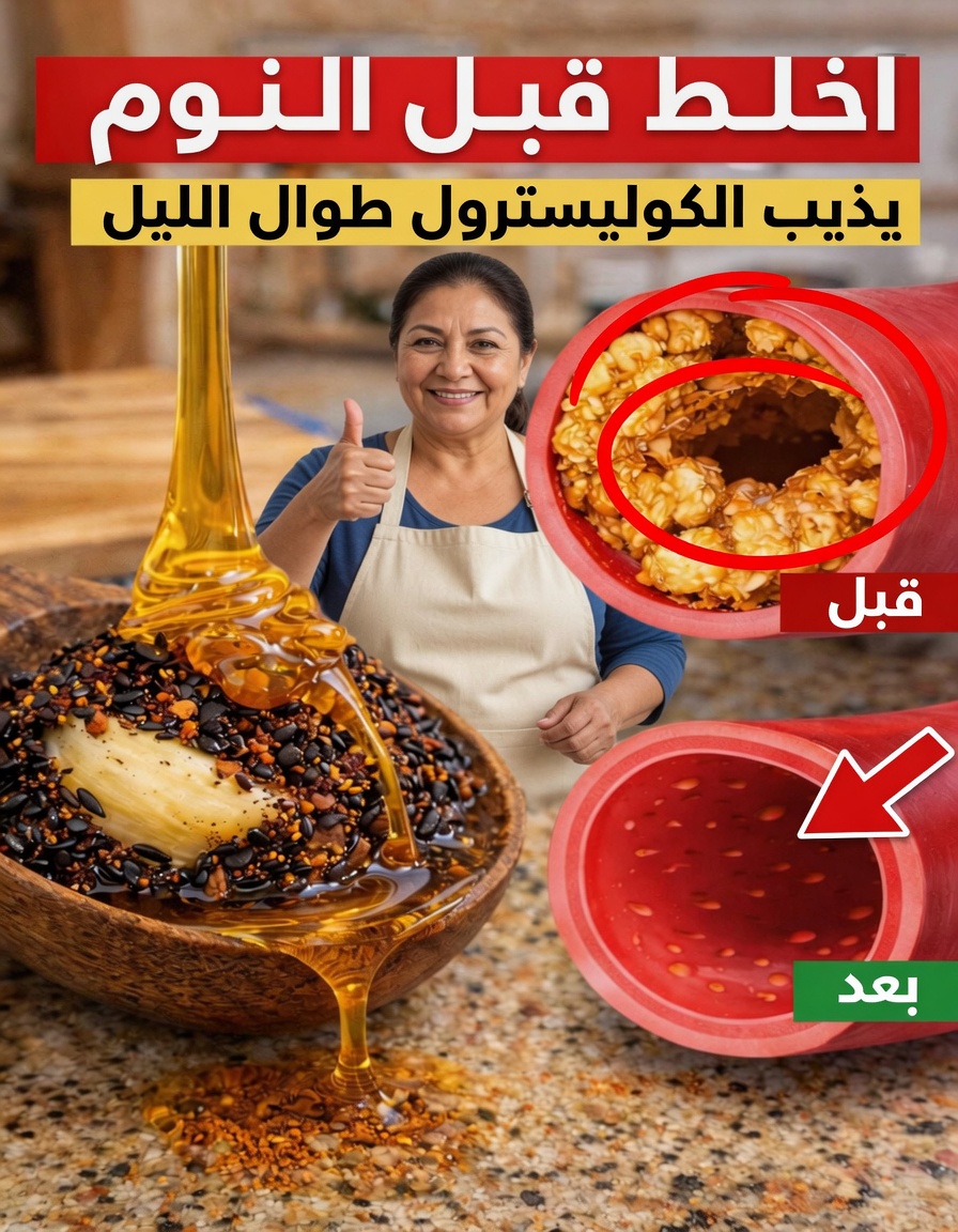 هل هذه العناصر الثلاثة في المطبخ عادة قبل النوم ستشكرك عليها شرايينك؟