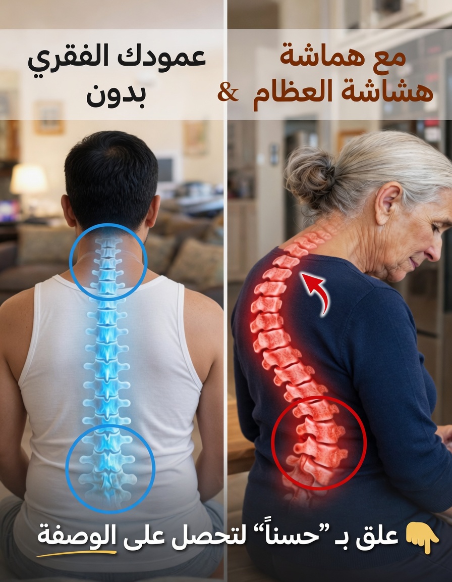 هل يضعف عمودك الفقري بهدوء بعد سن الخمسين؟ عادات بسيطة تحمي قوة العظام