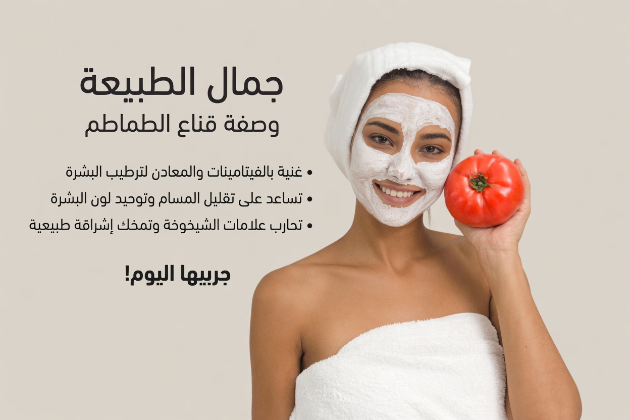 هل يمكن لطقسٍ بسيطٍ في المطبخ باستخدام الطماطم أن يساعد في التحكم بشعر الوجه طبيعيًا؟