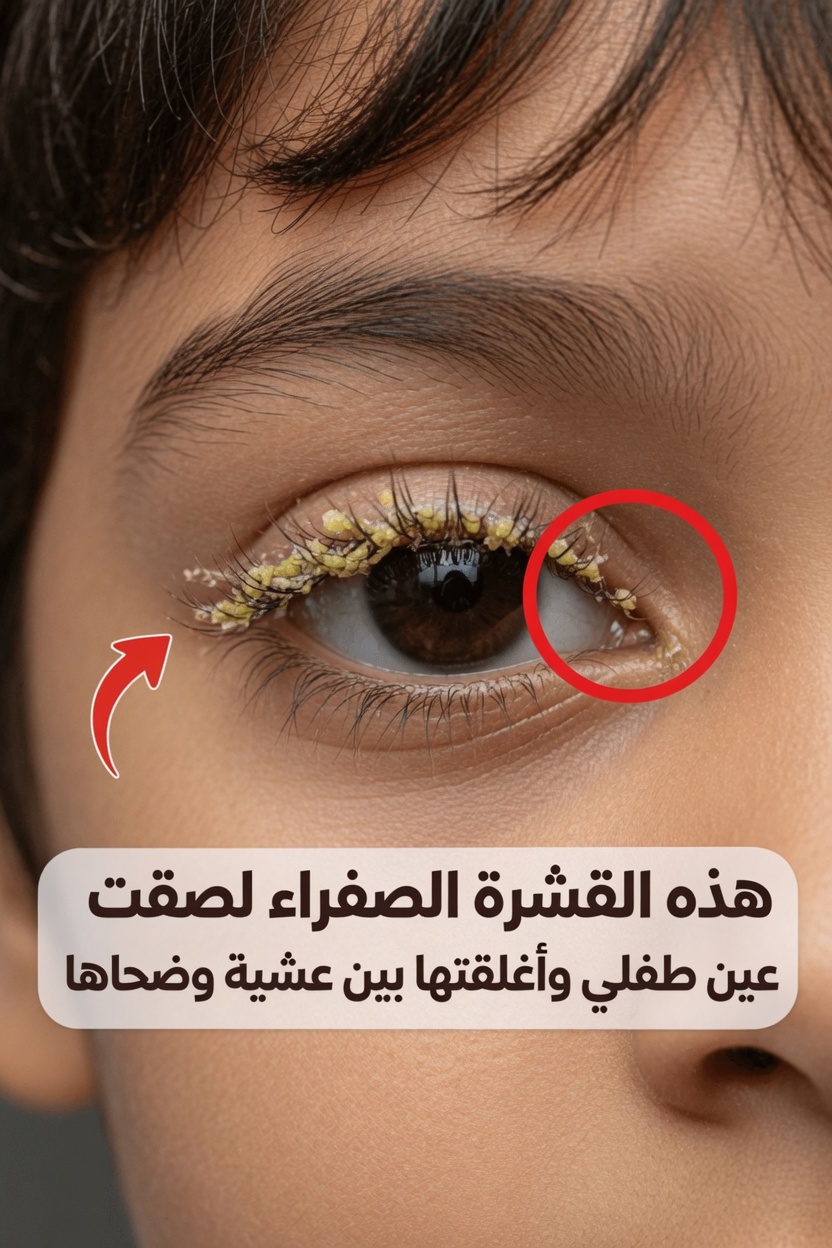 هل التصقَت عين طفلك الصغير وأُغلِقَت بسبب إفرازات صفراء؟ نصائح لطيفة لتنظيفها في المنزل ينبغي على الآباء معرفتها