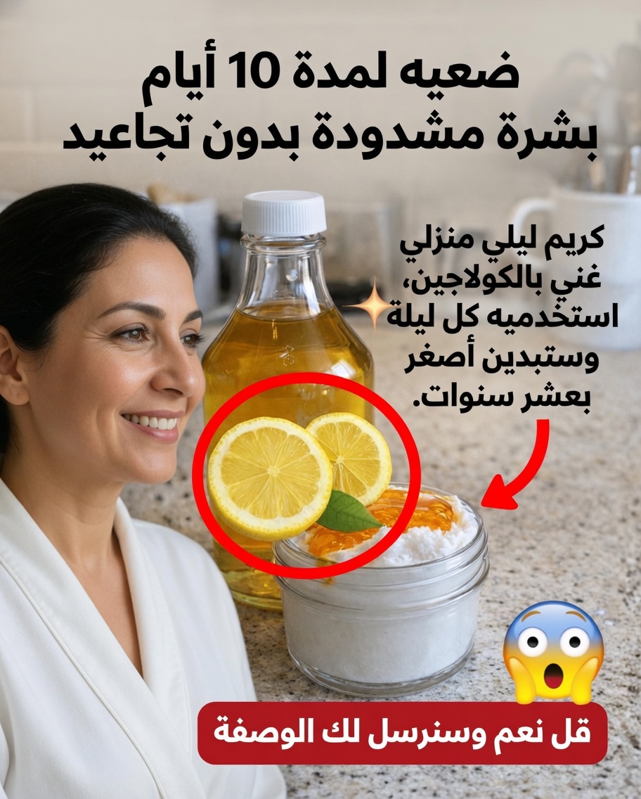 كريم طبيعي مضاد للتجاعيد في المنزل: هل تتجاهلين هذه العادة البسيطة للعناية بالبشرة؟