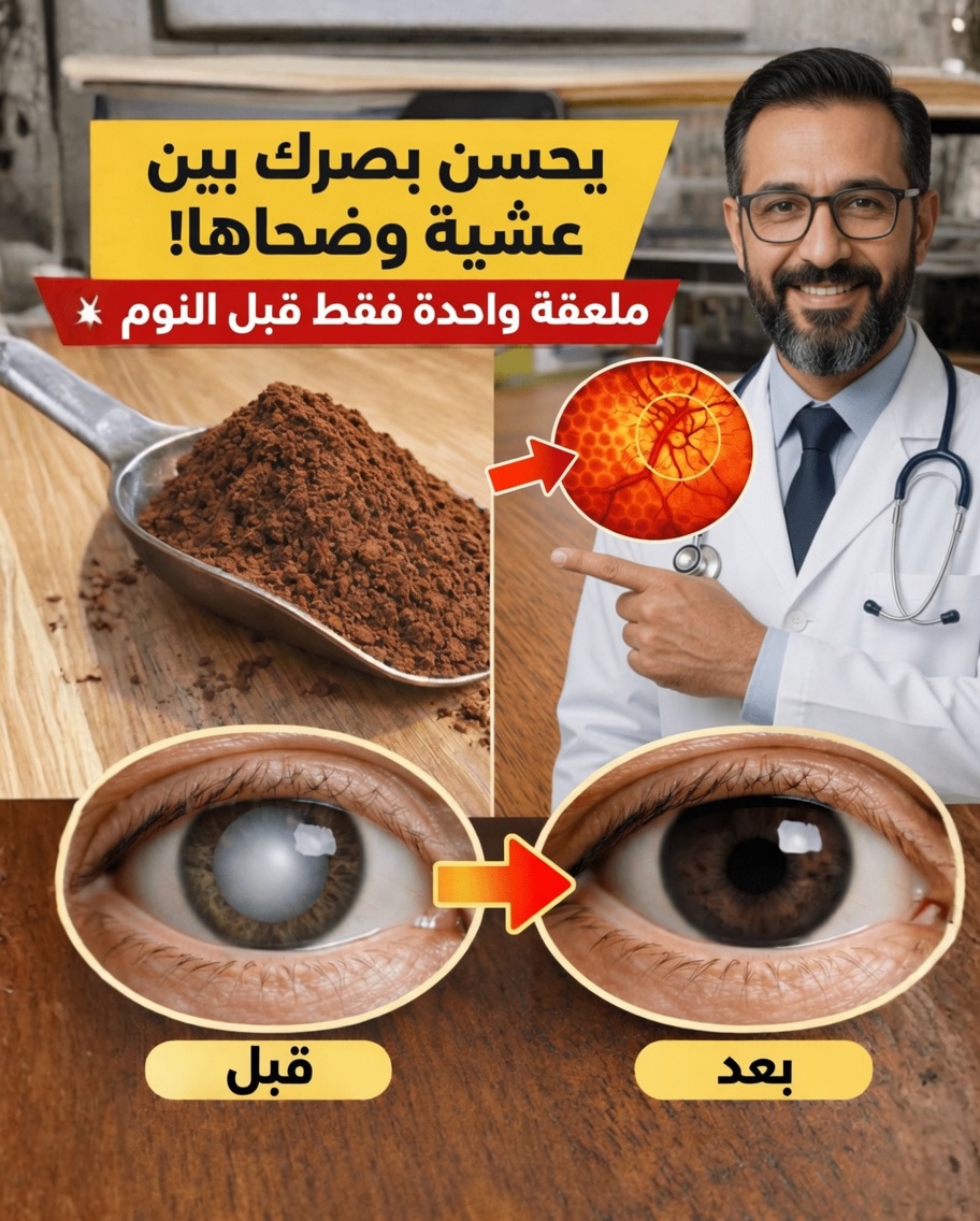 تناول هذا قبل النوم لصحة العين؟ عادة ليلية يغفل عنها كثير من كبار السن