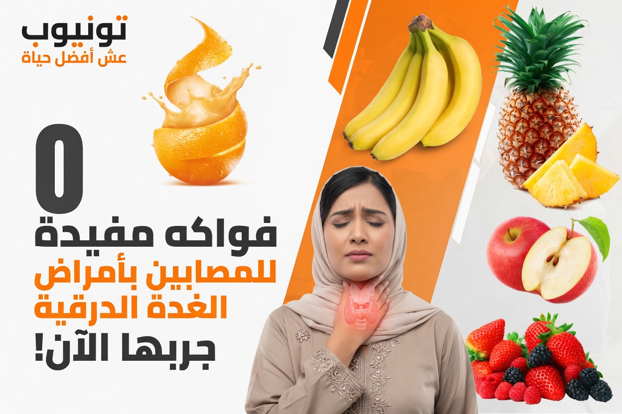 9 فواكه يومية يمكن أن تدعم صحة الغدة الدرقية بشكل طبيعي