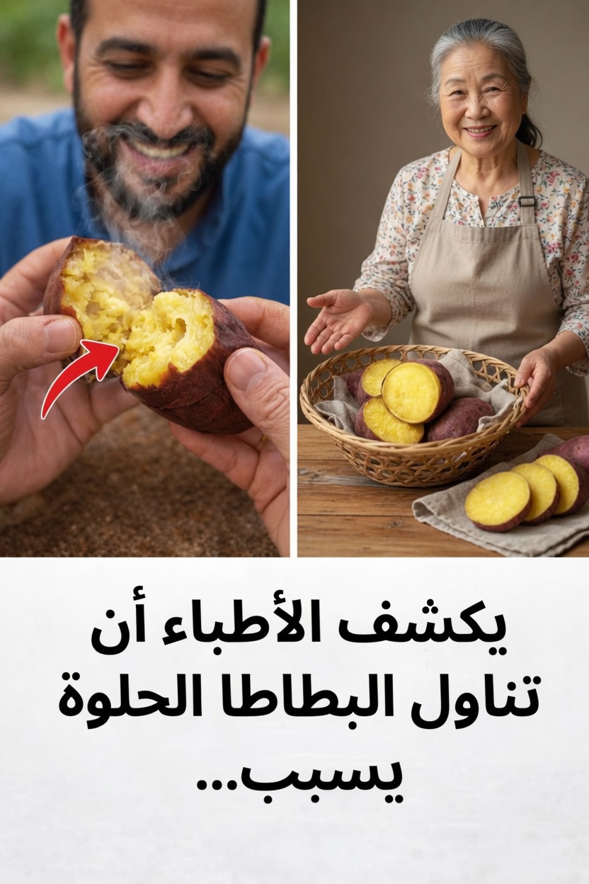 البطاطا الحلوة يوميًا: العادة الهادئة التي يغفل عنها كثير من كبار السن؟