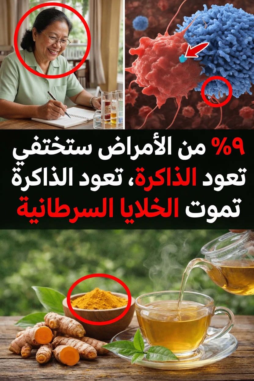 اكتشف الفوائد المحتملة لإدراج شاي الكركم في روتينك اليومي لتحسين الصحة وطول العمر