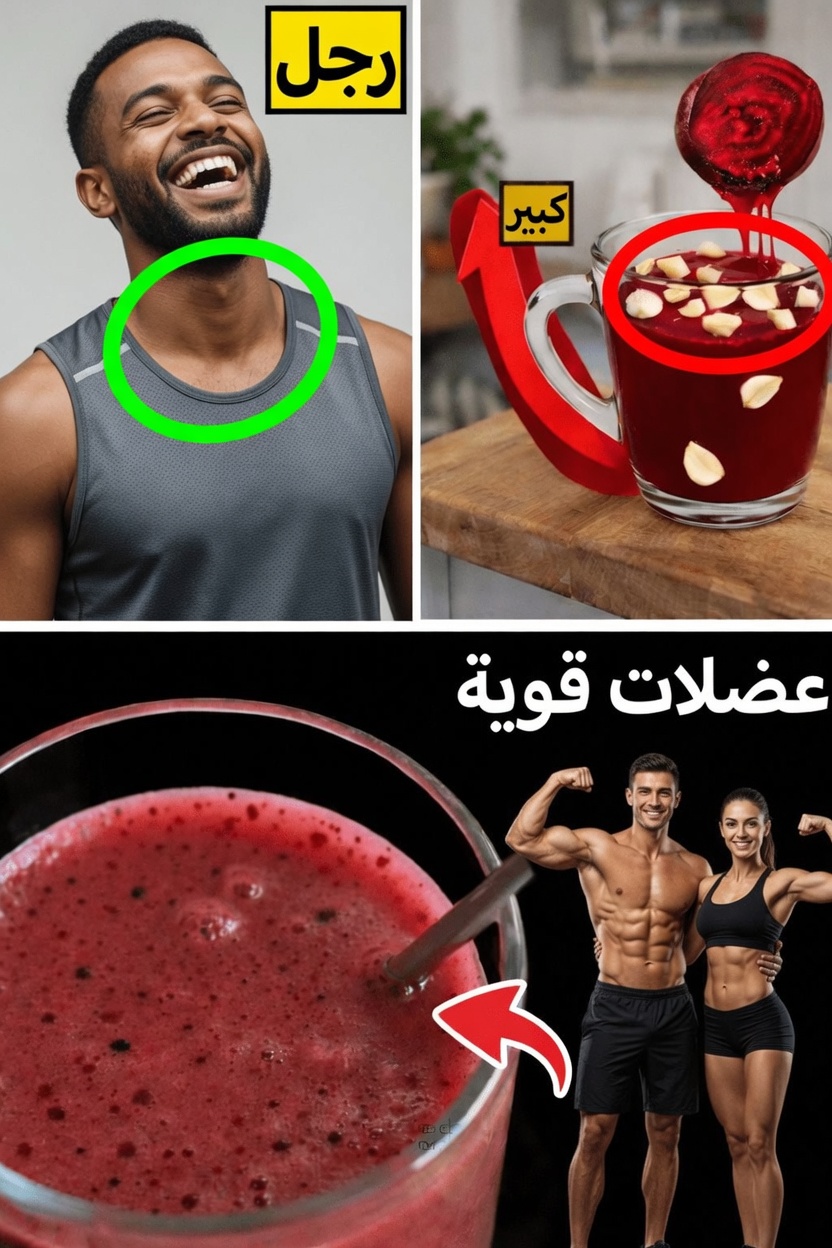 اكتشف هذه الوصفة السهلة للشمندر خلال 5 دقائق للرجال فوق 50 عامًا لدعم الطاقة والقدرة على التحمل والدورة الدموية طبيعيًا