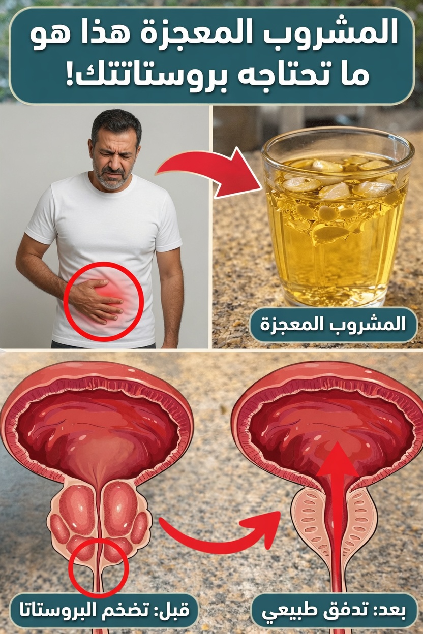 7 مشروبات يومية يمكن للرجال البدء في تناولها لدعم صحة البروستاتا وتعزيز العافية بشكل طبيعي